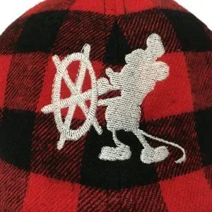 Disney Mickey Buffalo Plaid Hat NEW New Plaid Hat Mickey Ear Headband Arrives at Disney main image 4